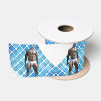 SlipperyJoe's muscular man six-pack abs white unde
