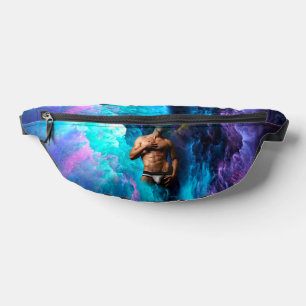 SlipperyJoe's muscular man underwear bulge cosmic  Bum Bags