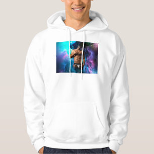SlipperyJoe's muscular man underwear bulge cosmic Hoodie