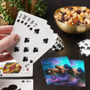 SlipperyJoe's muscular man underwear bulge cosmic  Playing Cards