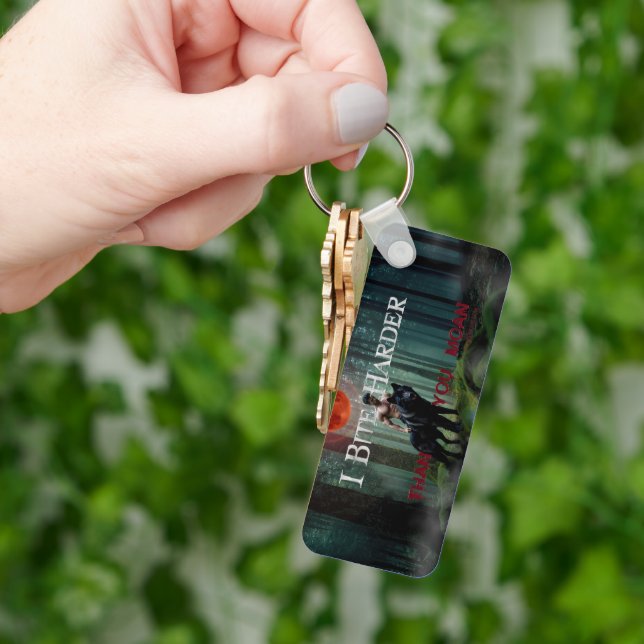 SlipperyJoe's mystical Halloween-style atmosphere  Key Ring (Hand)