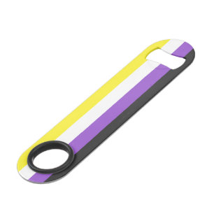 SlipperyJoe's Nonbinary Pride Flag yellow white pu