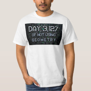 SlipperyJoe's not using geometry interlocking hexa T-Shirt