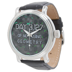SlipperyJoe's not using geometry interlocking hexa Watch