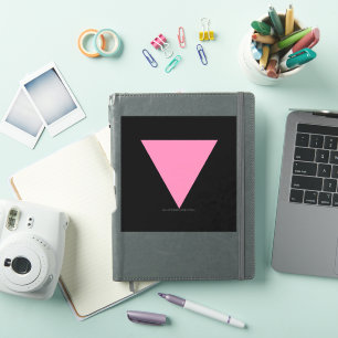 SlipperyJoe's pink triangle flag bright pink symbo
