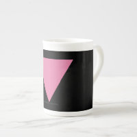 SlipperyJoe's pink triangle flag bright pink symbo