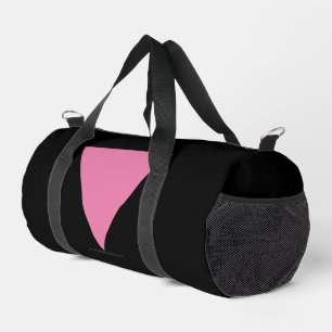 SlipperyJoe's pink triangle flag bright pink symbo Duffle Bag