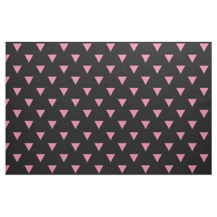 SlipperyJoe's pink triangle flag bright pink symbo Fabric