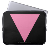 SlipperyJoe's pink triangle flag bright pink symbo