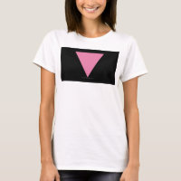 SlipperyJoe's pink triangle flag bright pink symbo