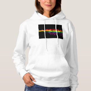 SlipperyJoe's plume of rainbow energy vapour caugh Hoodie