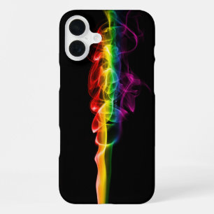 SlipperyJoe's plume of rainbow energy vapour caugh iPhone 16 Plus Case