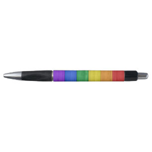 SlipperyJoe's pride wooden flag rainbow colours ce