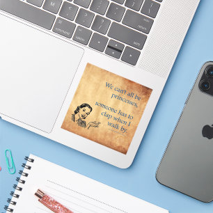 SlipperyJoe's princesses clap vintage poster retro