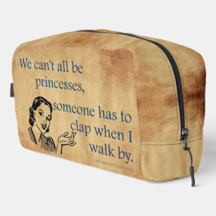 SlipperyJoe's princesses clap vintage poster retro Dopp Kit