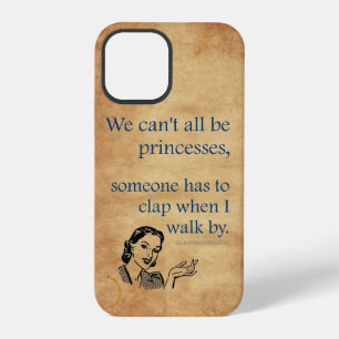 SlipperyJoe's princesses clap vintage poster retro iPhone 12 Pro Case
