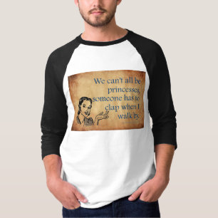 SlipperyJoe's princesses clap vintage poster retro T-Shirt