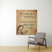 SlipperyJoe's princesses clap vintage poster retro