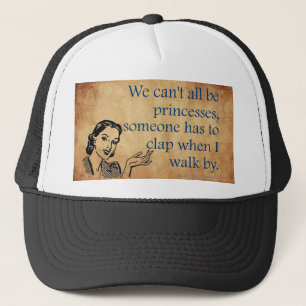 SlipperyJoe's princesses clap vintage poster retro Trucker Hat