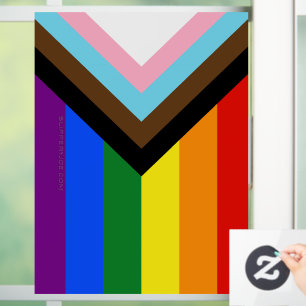 SlipperyJoe's Progress Pride Flag gay gifts LGBTQI