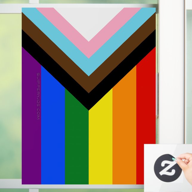SlipperyJoe's Progress Pride Flag gay gifts LGBTQI (Home)