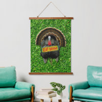SlipperyJoe's proud turkey eat ham red wattle hang