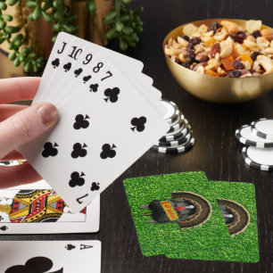 SlipperyJoe's proud turkey eat ham red wattle hang Playing Cards