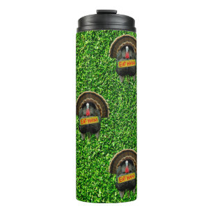 SlipperyJoe's proud turkey eat ham red wattle hang Thermal Tumbler