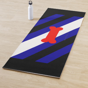SlipperyJoe's puppy play pride flag express kink i Yoga Mat