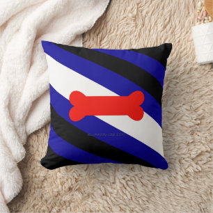 SlipperyJoe's Puppy Play Pride Flag fetishes LGBTQ Cushion