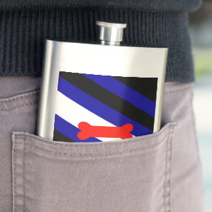 SlipperyJoe's Puppy Play Pride Flag fetishes LGBTQ Hip Flask