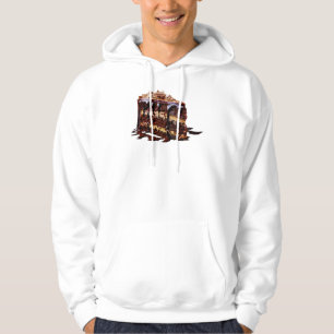 SlipperyJoe's pure chocolate cake decadence rich s Hoodie