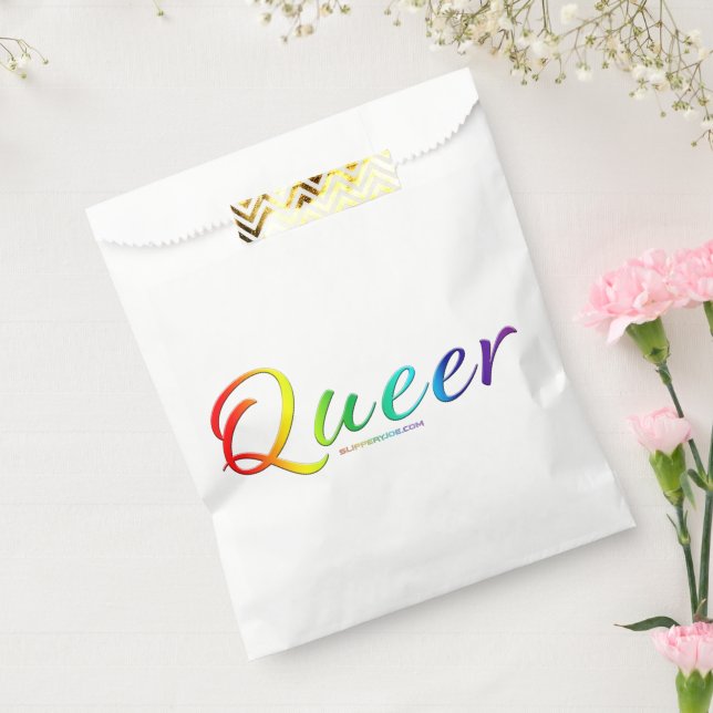 SlipperyJoe's queer single expressive word smooth  Favour Bags (Sealed)
