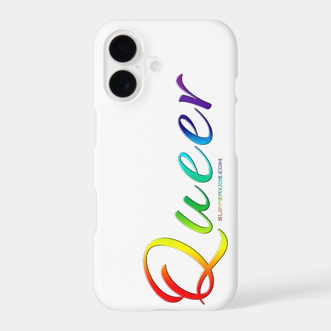 SlipperyJoe's queer single expressive word smooth  Samsung Galaxy S21 Ultra Case (Back)