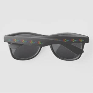 SlipperyJoe's queer single expressive word smooth  Sunglasses