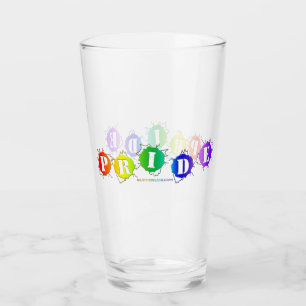SlipperyJoe's rainbow coloured pride sign bursts w Glass
