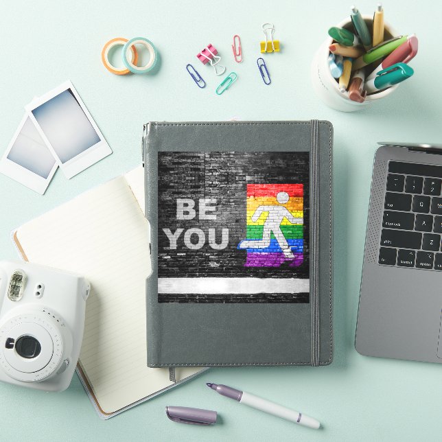 SlipperyJoe's rainbow pride colors panel urban str (iPad Cover)