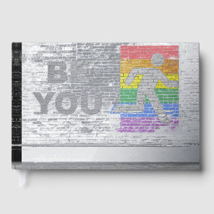 SlipperyJoe's rainbow pride colours panel urban st Guest Book