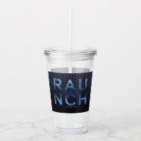 SlipperyJoe's raunch metallic large blue letters d