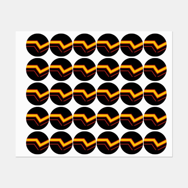 SlipperyJoe's rubber pride flag arrows chevrons st (Sheet)