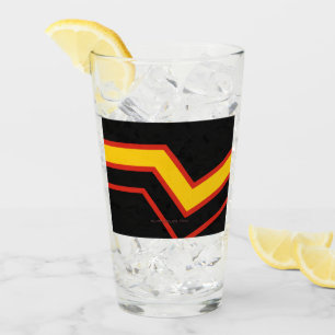 SlipperyJoe's rubber pride flag arrows chevrons st Glass