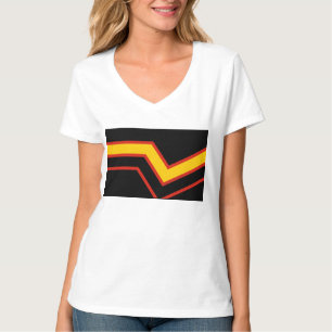 SlipperyJoe's rubber pride flag arrows chevrons st T-Shirt