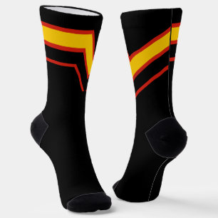 SlipperyJoe's Rubber Pride Flag gay gifts LGBTQIA  Socks