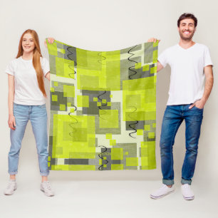 SlipperyJoe's Saint Patrick's Day dominating brigh Fleece Blanket