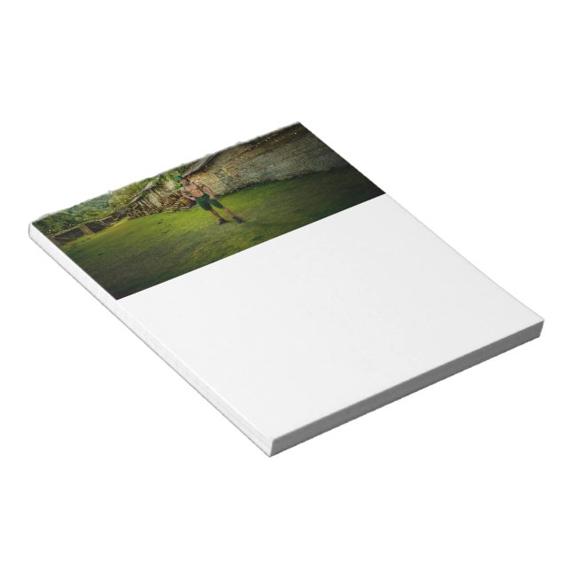 SlipperyJoe's Saint Patrick's Day festive leprecha Notepad (Angled)