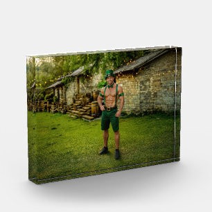 SlipperyJoe's Saint Patrick's Day festive leprecha Photo Block