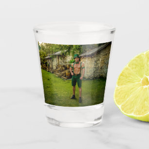 SlipperyJoe's Saint Patrick's Day festive leprecha Shot Glass