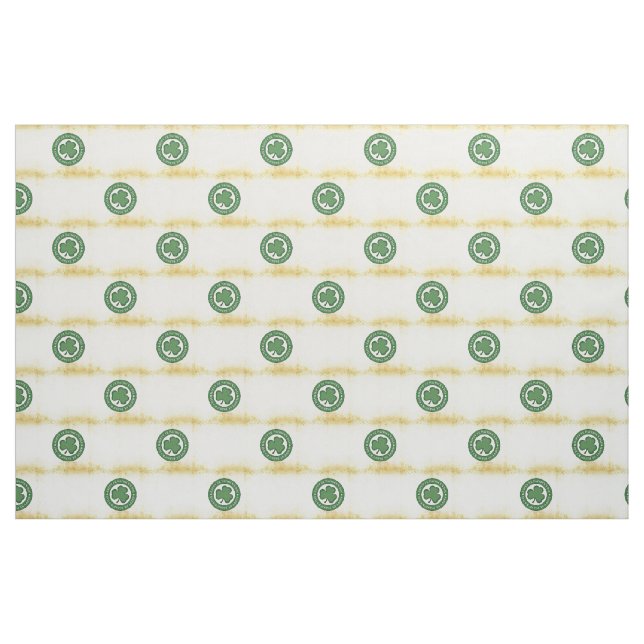 SlipperyJoe's Saint Patrick's Day glossy three lea Fabric (Yard)