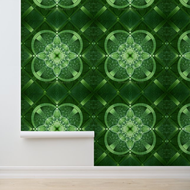 SlipperyJoe's Saint Patrick's Day glowing four lea Wallpaper (Application)