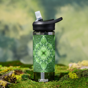 SlipperyJoe's Saint Patrick's Day glowing four lea Water Bottle